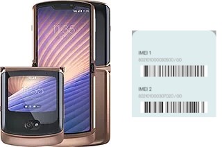 Cómo ver el código IMEI en Razr 5G