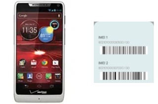 Cómo ver el código IMEI en DROID RAZR M