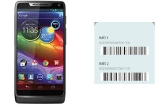 Cómo ver el código IMEI en RAZR M XT905