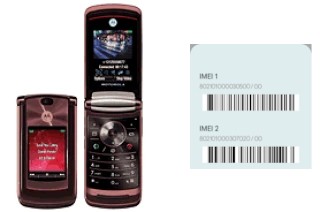 Cómo ver el código IMEI en RAZR2 V9