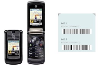 Cómo ver el código IMEI en RAZR2 V9x