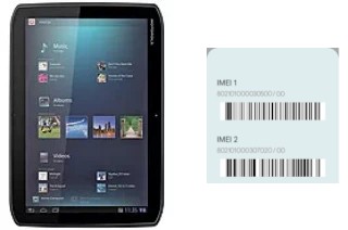 Cómo ver el código IMEI en XOOM 2 MZ615