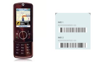 Cómo ver el código IMEI en Motorola Z9