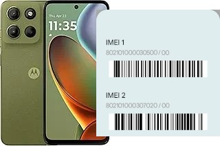 Cómo ver el código IMEI en Moto G15 Power