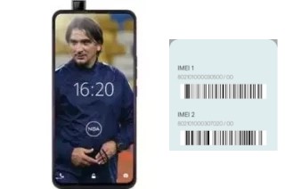 Cómo ver el código IMEI en F10 Pro