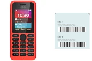 Cómo ver el código IMEI en Nokia 130