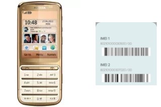 Cómo ver el código IMEI en C3-01 Gold Edition