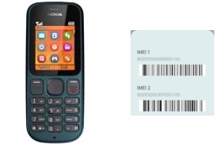 Cómo ver el código IMEI en Nokia 100