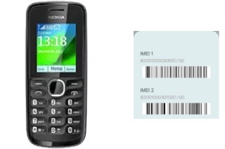 Cómo ver el código IMEI en Nokia 111