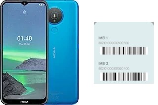 Cómo ver el código IMEI en Nokia 1.4