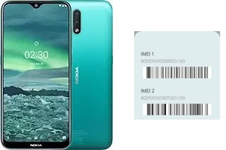 Cómo ver el código IMEI en Nokia 2.3