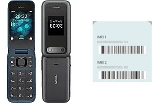 Cómo ver el código IMEI en 2660 Flip