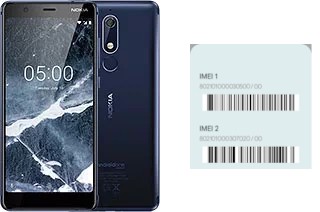 Cómo ver el código IMEI en Nokia 5.1