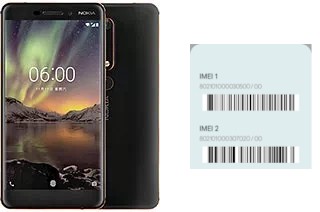 Cómo ver el código IMEI en Nokia 6.1