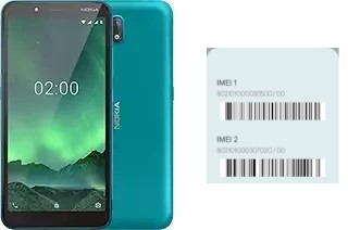 Cómo ver el código IMEI en Nokia C2