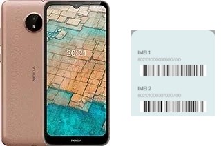 Cómo ver el código IMEI en Nokia C20