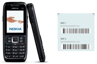 Cómo ver el código IMEI en Nokia E51