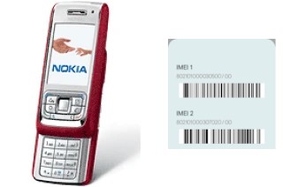 Cómo ver el código IMEI en Nokia E65