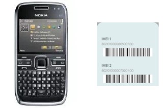 Cómo ver el código IMEI en Nokia E72