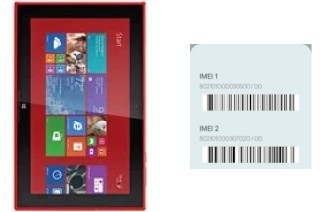 Cómo ver el código IMEI en Lumia 2520