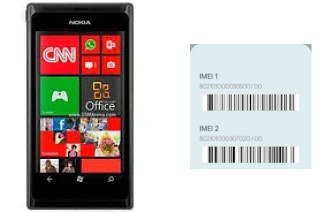 Cómo ver el código IMEI en Lumia 505