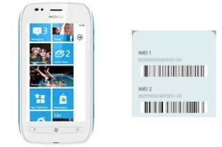 Cómo ver el código IMEI en Lumia 710