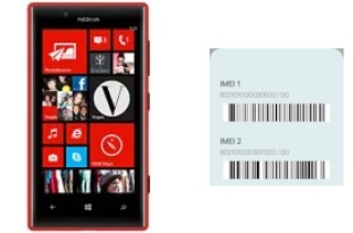 Cómo ver el código IMEI en Lumia 720