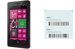 Cómo ver el código IMEI en Lumia 810