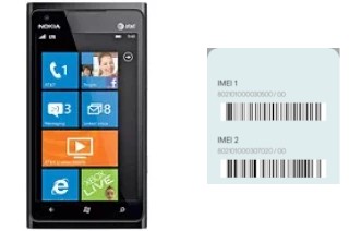 Cómo ver el código IMEI en Lumia 900 AT&T