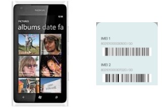 Cómo ver el código IMEI en Lumia 900