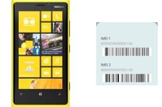 Cómo ver el código IMEI en Lumia 920