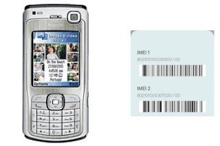 Cómo ver el código IMEI en Nokia N70