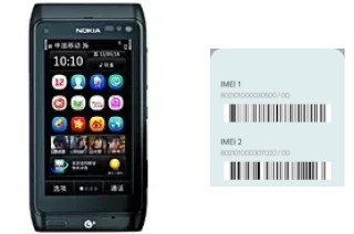 Cómo ver el código IMEI en Nokia T7