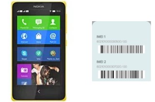 Cómo ver el código IMEI en Nokia X