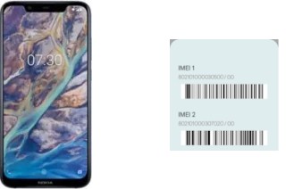 Cómo ver el código IMEI en Nokia X7