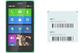 Cómo ver el código IMEI en Nokia XL