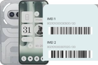 Cómo ver el código IMEI en Phone (2a) Plus