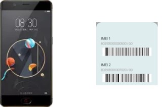 Cómo ver el código IMEI en nubia M2