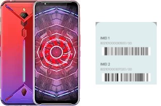 Cómo ver el código IMEI en Red Magic 3