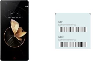 Cómo ver el código IMEI en nubia Z17