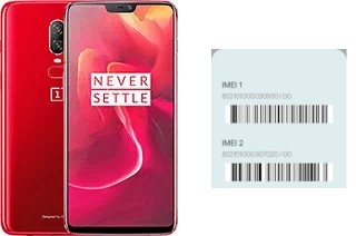 Cómo ver el código IMEI en OnePlus 6