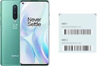 Cómo ver el código IMEI en OnePlus 8