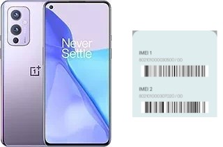 Cómo ver el código IMEI en OnePlus 9