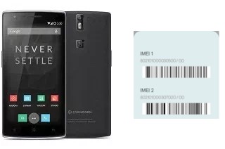 Cómo ver el código IMEI en OnePlus One