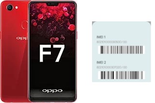 Cómo ver el código IMEI en Oppo F7