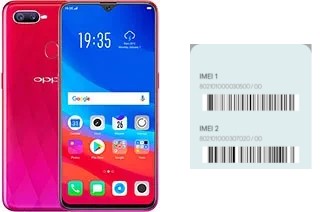 Cómo ver el código IMEI en Oppo F9