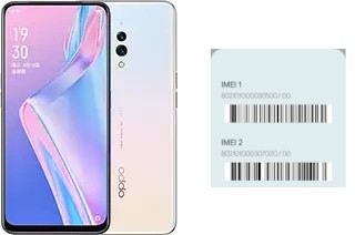 Cómo ver el código IMEI en Oppo K3