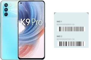 Cómo ver el código IMEI en K9 Pro