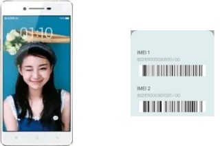 Cómo ver el código IMEI en Oppo R1C