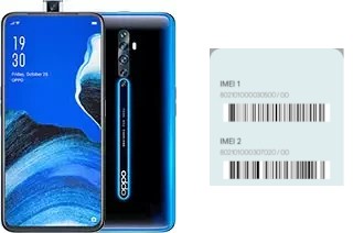 Cómo ver el código IMEI en Reno2 Z